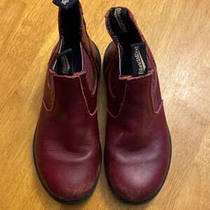 Blundstone Burgundy Leather Boots